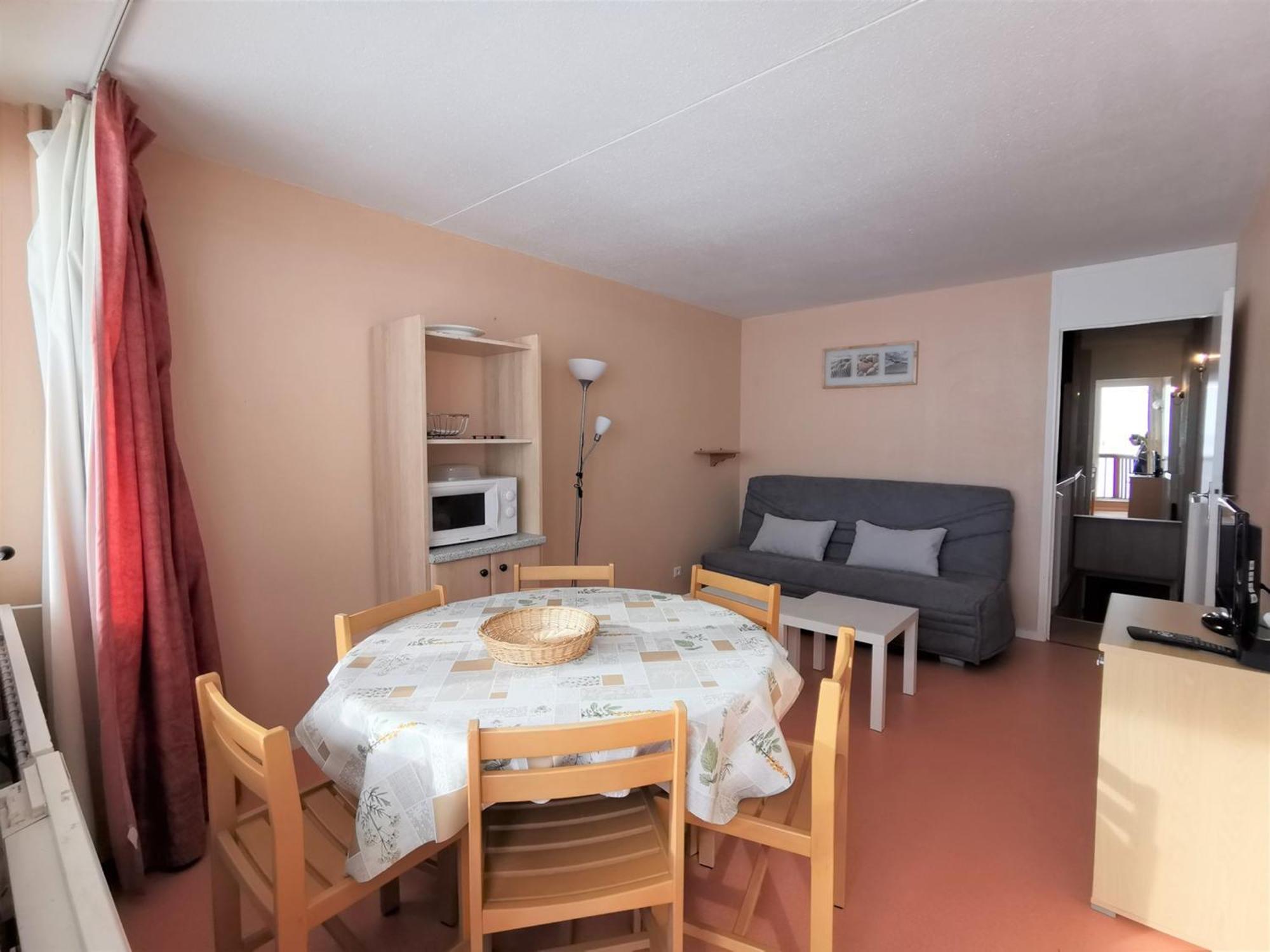 Appart 6 Personnes, 1 Chambre, Pied Pistes, Balcon Sud, La Mongie - Fr-1-404-60 Buitenkant foto